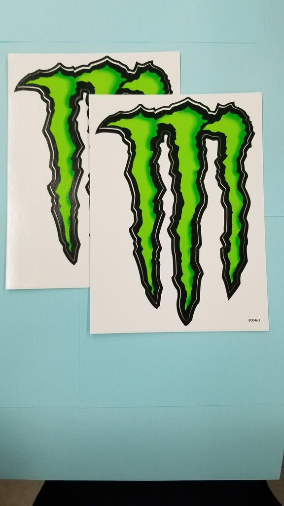 2) Monster Energy Drink 4 x 3 Logo Sticker – Morgan's Closets