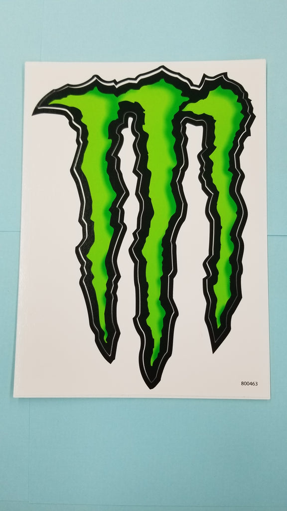 Monster Energy Drink 4 x 3 Logo Sticker – Morgan's Closets