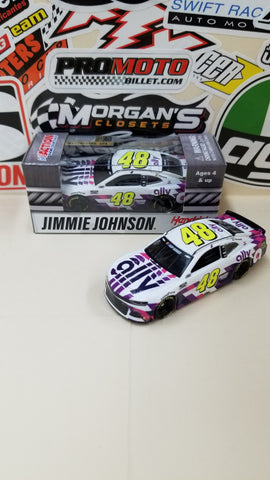 2020 NASCAR Cup Series 1/64 White Ally Jimmie Johnson